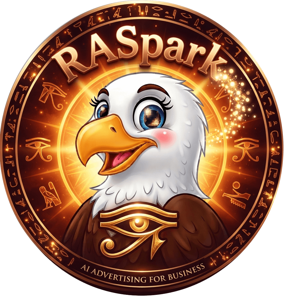 Маскот студії RASpark — мультяшний орел